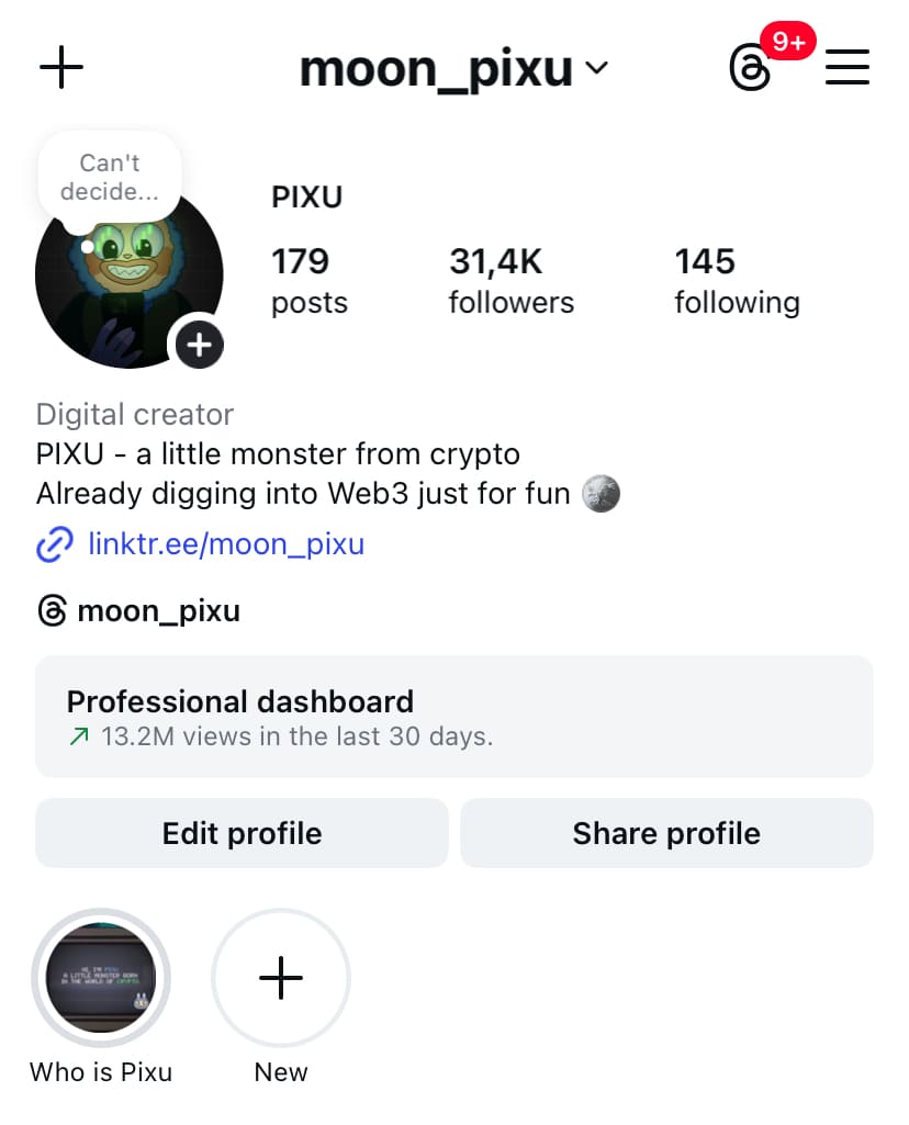 PIXU top screenshot 1
